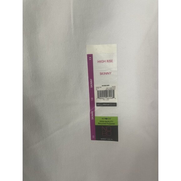 No Boundaries Womens Juniors White High Rise Skinny Jeans Sz 13 / 6 Pants Casual - Picture 3 of 6